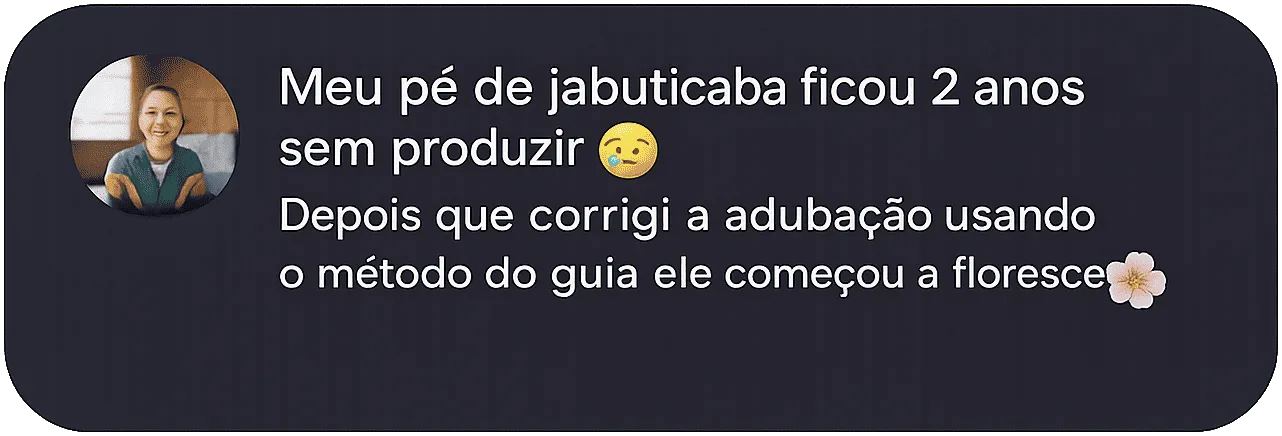 Depoimento de aluno no WhatsApp
