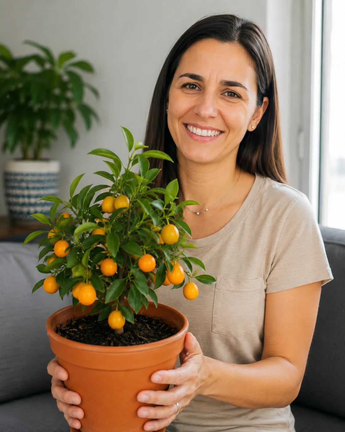 Vasos carregados de frutas, com o método